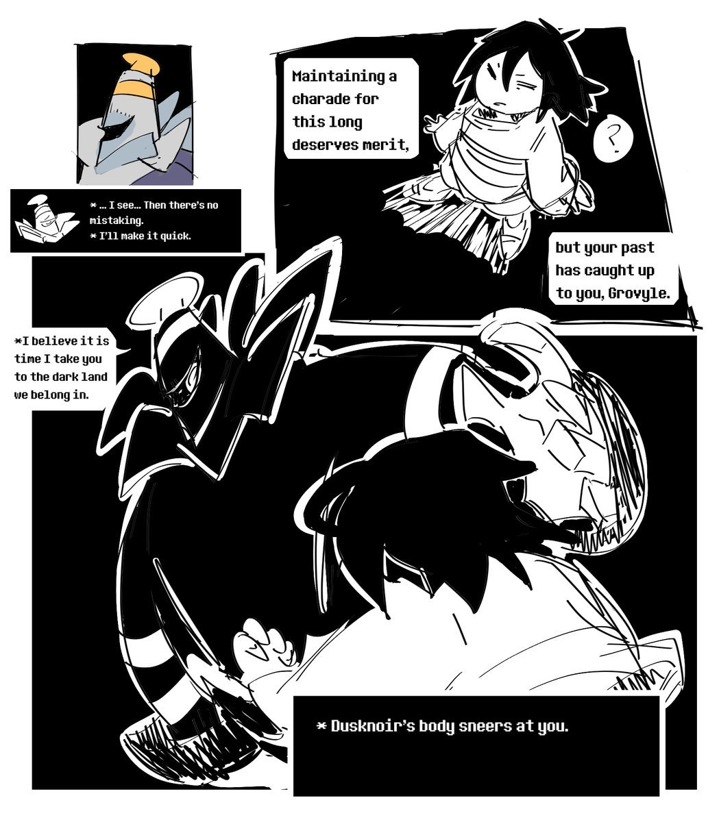 scribzag24's tweet photo. dusknoir is easier in the pacifist route https://t.co/S5HnzLXWHq