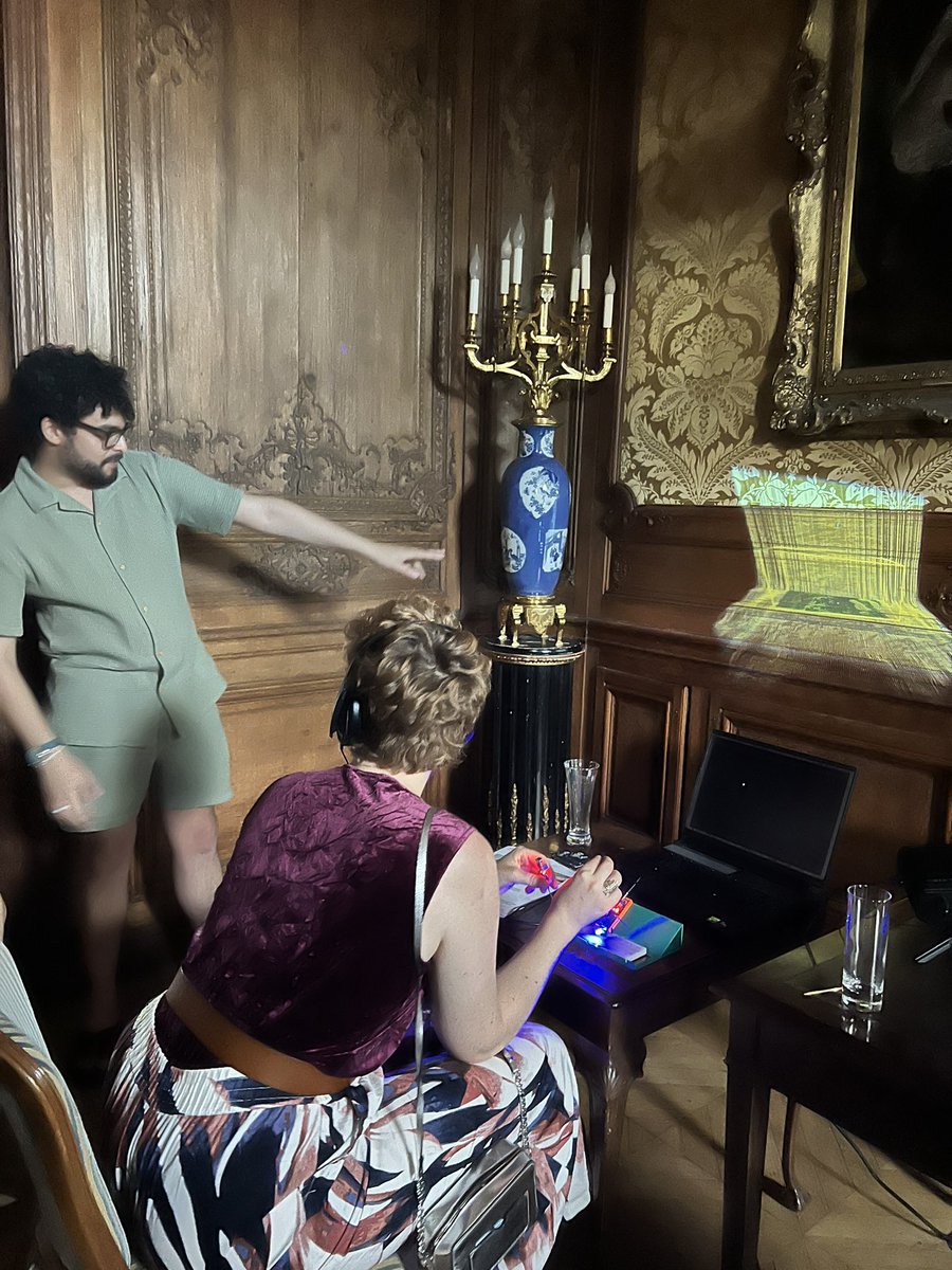 dianadigital003's tweet image. What a pleasure being invited to the Irish Embassy @embirish in Paris, part of the #spaceprogramme with an international crowd of digital talents eg. @ChunHua_C_Dong @idakvetny and many others 🔥 showing their work and guest talk by Fabrizio Poltronieri 👏🏻