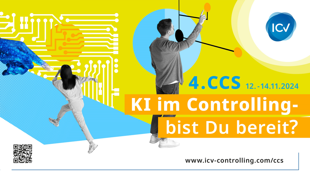 4. CCS 2024: Das Online-Event für ControllerInnen am 12.-14.11.24 mit Sponsoring-Gelegenheit. Werde ein Teil der ICV #Controlling Zukunft im Metaverse! Jetzt als Value Partner anmelden und vom einzigartigen #ICV Sponsoren-Konzept profitieren!
Infos: icv-controlling.com/de/events/ccs-…