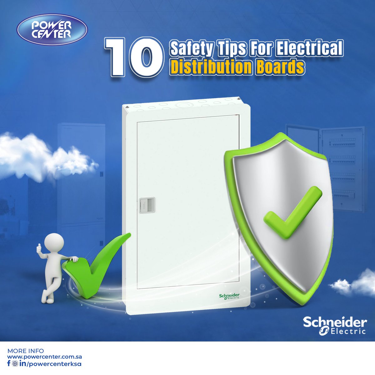 PowerCenterksa's tweet image. 𝟏𝟎 𝐒𝐚𝐟𝐞𝐭𝐲 𝐓𝐢𝐩𝐬 𝐟𝐨𝐫 𝐄𝐥𝐞𝐜𝐭𝐫𝐢𝐜𝐚𝐥 𝐃𝐢𝐬𝐭𝐫𝐢𝐛𝐮𝐭𝐢𝐨𝐧 𝐁𝐨𝐚𝐫𝐝𝐬 🛡

Check the replay 😉

#Powercenter  
#Distributionboard @SchneiderElec