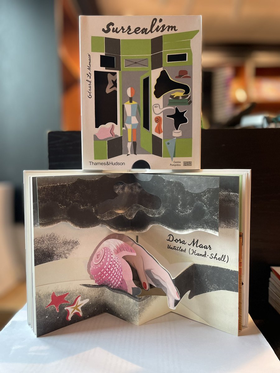 Spotted this whilst shelving.  #Surrealism #pop-up <a href="/thamesandhudson/">Thames & Hudson</a>