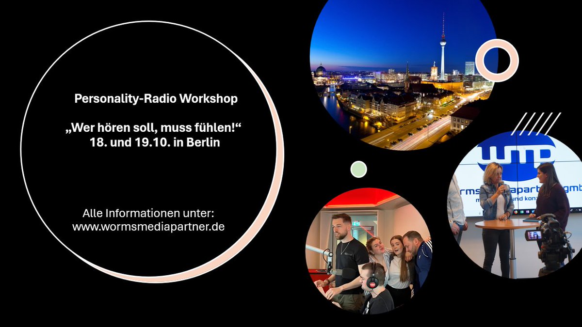 viktor_worms's tweet photo. Meldet Euch, wenn Ihr in Berlin dabei sein wollt! Moderation für Radio und Podcast mit Anfängern und Fortgeschrittenen Alle Infos: https://t.co/LcPvyubL6Q oder worms@wormsmediapartner.de und wir reden! https://t.co/CsZS9Rzvsm
