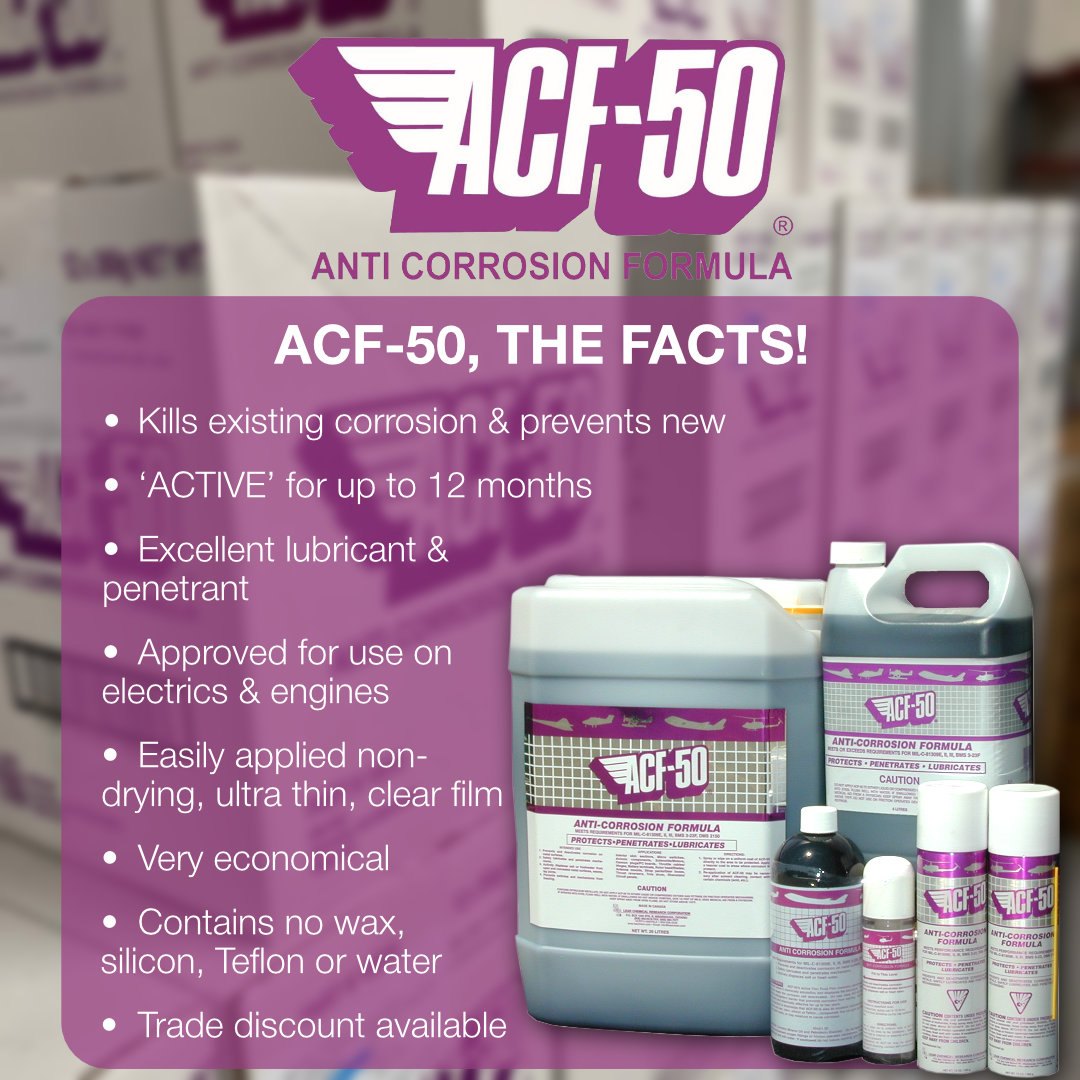 airpartsupply's tweet photo. Fight rust and corrosion with ACF-50! Your aircraft deserves the best protection. 🛫

Order Now: https://t.co/xx2ZYlV6El

 #ACF50 #AircraftMaintenance #CorrosionProtection https://t.co/OSkliN4geQ