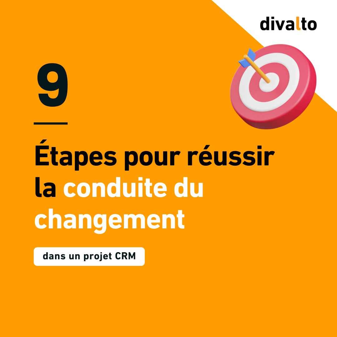 🚀 Le succès d’un projet CRM repose sur une conduite du changement efficace. Ce processus stratégique est la clé pour atteindre ses objectifs de performance ! Transformez les obstacles en opportunité en suivant les étapes essentielles : swll.to/h1GdsEu #CRM #expertise