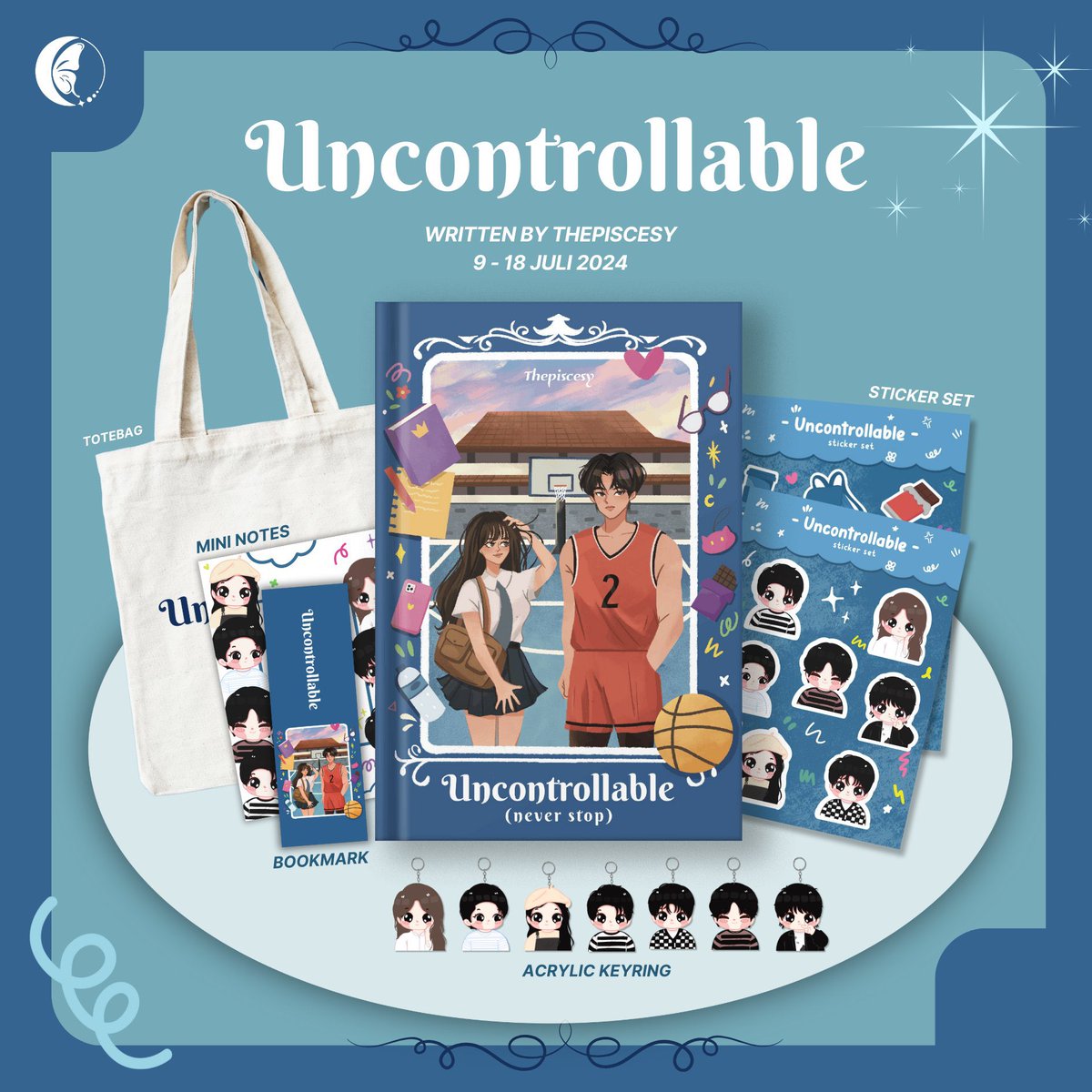 [ 🏀 2ND PRE-ORDER • UNCONTROLLABLE BY <a href="/thepiscesy/">ilaa</a> DIBUKA! 🏀 ]

🗓️ 2rd Pre-Order ; 9 s/d 16 Juli 2024
⏰ 15.30 WIB
‼️ limited!

Shopee : s.shopee.co.id/1VeftOg1h9
Extra Packing : s.shopee.co.id/qOz6HsnYh