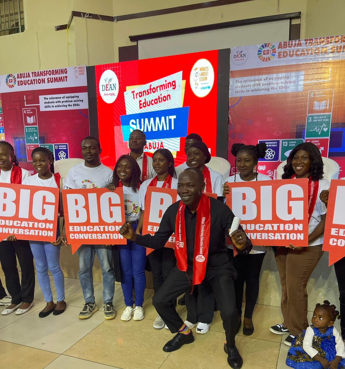 DEANinitiative's tweet photo. Moments at the Abuja Transforming Education Summit.

#ElevateEducation #BigEdConvo
#SkillBasedLearning #TheShift
#TransformingEducation https://t.co/jOm5xyhOyN
