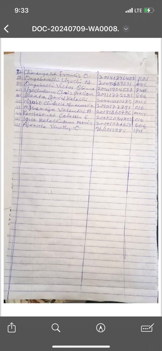 futo_alumni's tweet photo. Many of our graduates applying for transcripts most times make short payments, and this ends up delaying the posting of their transcripts. 
Kindly help to escalate these lists on any former students' social media platforms so that they can contact the FUTO https://t.co/tDvYKq5ZQ2