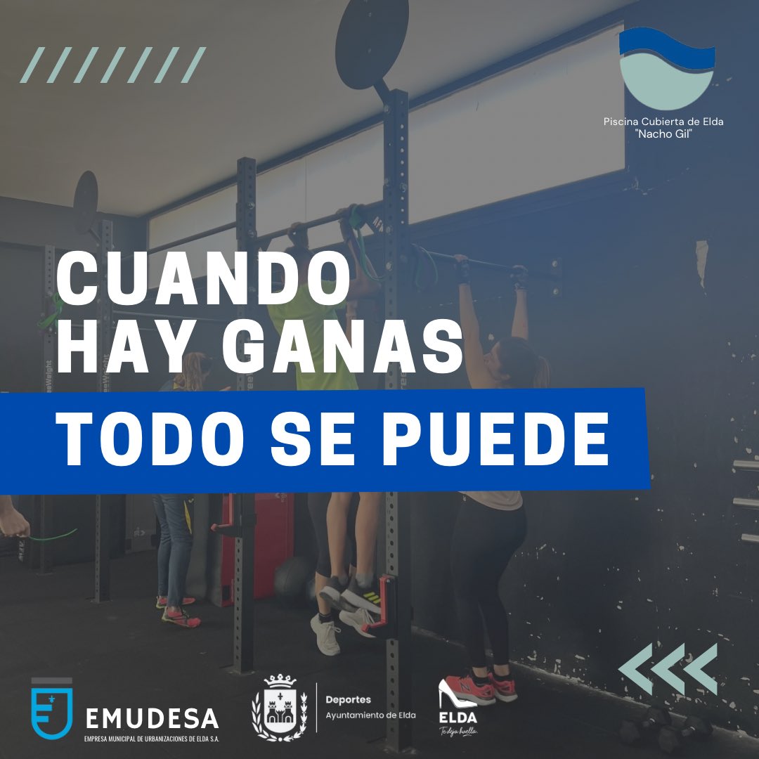 ELDA_PISCINA's tweet image. ¡Las ganas de deporte nunca faltan en @ELDA_PISCINA ! 👟🩱

Infórmate de nuestros cursos y servicios ⬇️

📞 966 980 585
📲 688 797 741
📧 piscina@emudesa.es 

#Elda #DeporteElda