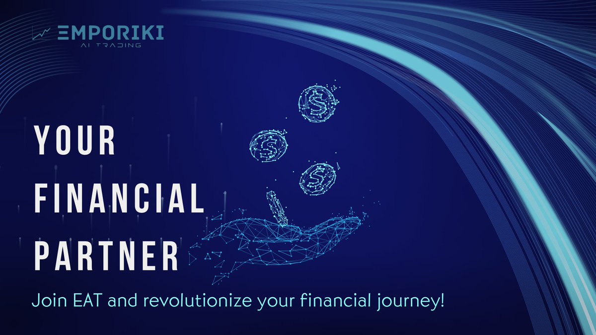 EmporikiAITrade's tweet photo. Emporiki AI Trading is your financial partner:

😀High returns with user-friendly experience
💡Emporiki Crypto's innovative solution
👍Secure and efficient digital financial services

Join EAT and revolutionize your financial journey!!!

#EAT #Blockchain #Crypto https://t.co/NoouzBKAPm