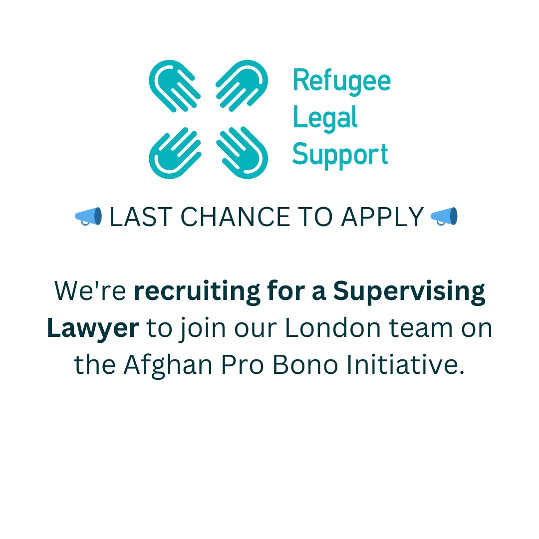 Refugee Legal Support (RLS)🧡 tweet media