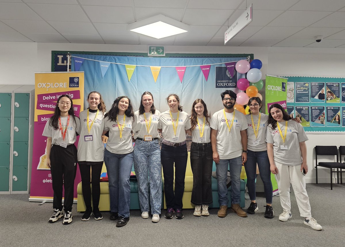 Team Earth Sciences ready for the Oxplore Festival in Bodmin, Cornwall! Can't wait to teach our visiting students about #SpaceVolcanoes, #Planets and #Earthquakes 🌎🌋🌌
<a href="/letsoxplore/">Oxplore</a>