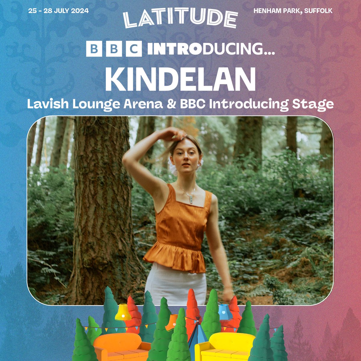 Kindelan (@kindelan__) on Twitter photo I can’t believe I get to type this, but I’ll be running around this year’s <a href="/LatitudeFest/">Latitude Festival</a> festival and performing on the <a href="/bbcintroducing/">BBC Music Introducing</a> stage !! At 16:30 on the Saturday ✨
Thank youuu <a href="/JerichoKeys/">Jericho Keys</a> , Fuzz, <a href="/bbcintroducing/">BBC Music Introducing</a> for all you do ✨see you in the field 🤠 I can’t believe I get to type this, but I’ll be running around this year’s <a href="/LatitudeFest/">Latitude Festival</a> festival and performing on the <a href="/bbcintroducing/">BBC Music Introducing</a> stage !! At 16:30 on the Saturday ✨
Thank youuu <a href="/JerichoKeys/">Jericho Keys</a> , Fuzz, <a href="/bbcintroducing/">BBC Music Introducing</a> for all you do ✨see you in the field 🤠