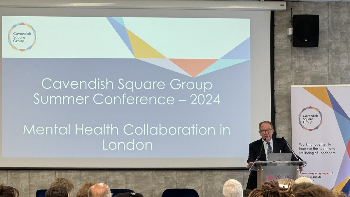 <a href="/CavendishSG/">CavendishSquareGroup</a> <a href="/OxleasNHS/">Oxleas NHS</a> <a href="/SWLSTG/">South West London and St George's NHS</a> <a href="/westlondonnhs/">West London NHS Trust</a> <a href="/NHS_ELFT/">East London NHS Foundation Trust (ELFT)</a> <a href="/NELFT/">North East London NHS Foundation Trust (NELFT)</a> <a href="/CNWLNHS/">CNWL NHS FT</a> Absolutely packed house! Really looking forward to the agenda including how we work together to tackle deep rooted health inequalities in #mentalhealth