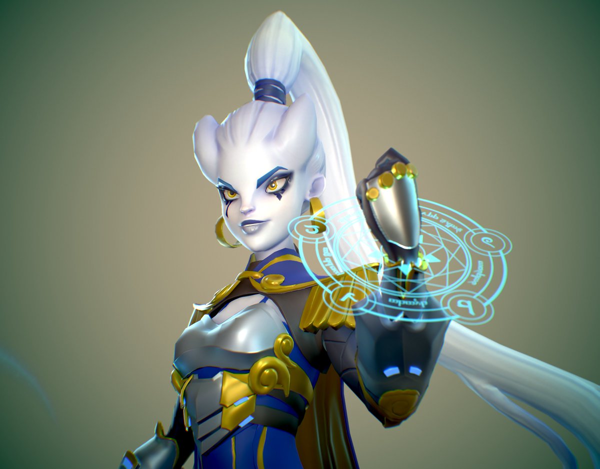 maybe_nadia's tweet image. Hi!☺️ I'm Nadia, a Junior 3D Character artist from Spain trying to land my first job in the industry!
🎨Portfolio: artstation.com/nadia_carmona 
📩nadya698@gmail.com
#3Dartist #gamedevjob #PortfolioDay #3dcharacter