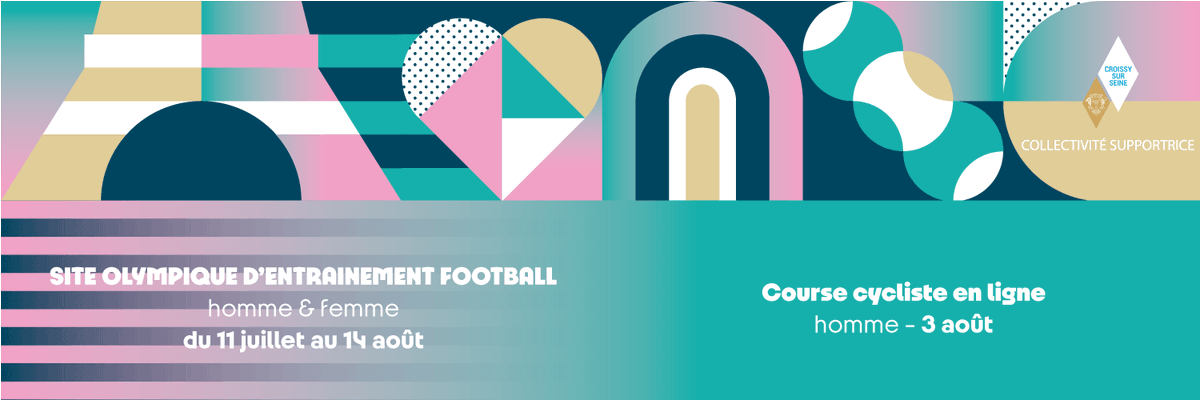 Croissy-sur-Seine, terre des Jeux olympiques ! 🥉

Après avoir annoncé le passage de la course cycliste en ligne homme le 3 août prochain, nous sommes ravis de vous révéler que #Croissy devient site d'entrainement officiel pour le #football (hommes et femmes) ! ⚽️