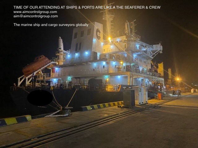 TIME OF OUR ATTENDING AT SHIPS &amp; PORTS ARE LIKE A THE SEAFERER &amp; CREW
aimcontrolgroup.com
aim@aimcontrolgroup.com
The marine ship and cargo surveyors global