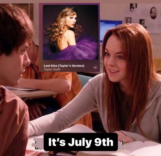 swiftarmy1989's tweet photo. All of us today #LastKissDay 💜✨ https://t.co/xwI3p5ieU4