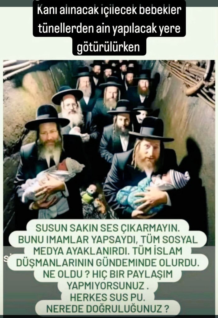 Uyanınca artık..!
Bakın profiline Atatürk paylaşmış bunlar soğuk savaş ile kanınızı içiyor zaten fırsat ellerine geçer geçmez bilfiil yeriniz yurdunuza göz dikip gerekeni yapacaklar Filistine yaptıkları gibi..
Bunlar boşuna rabbimiz lanetlemedi..