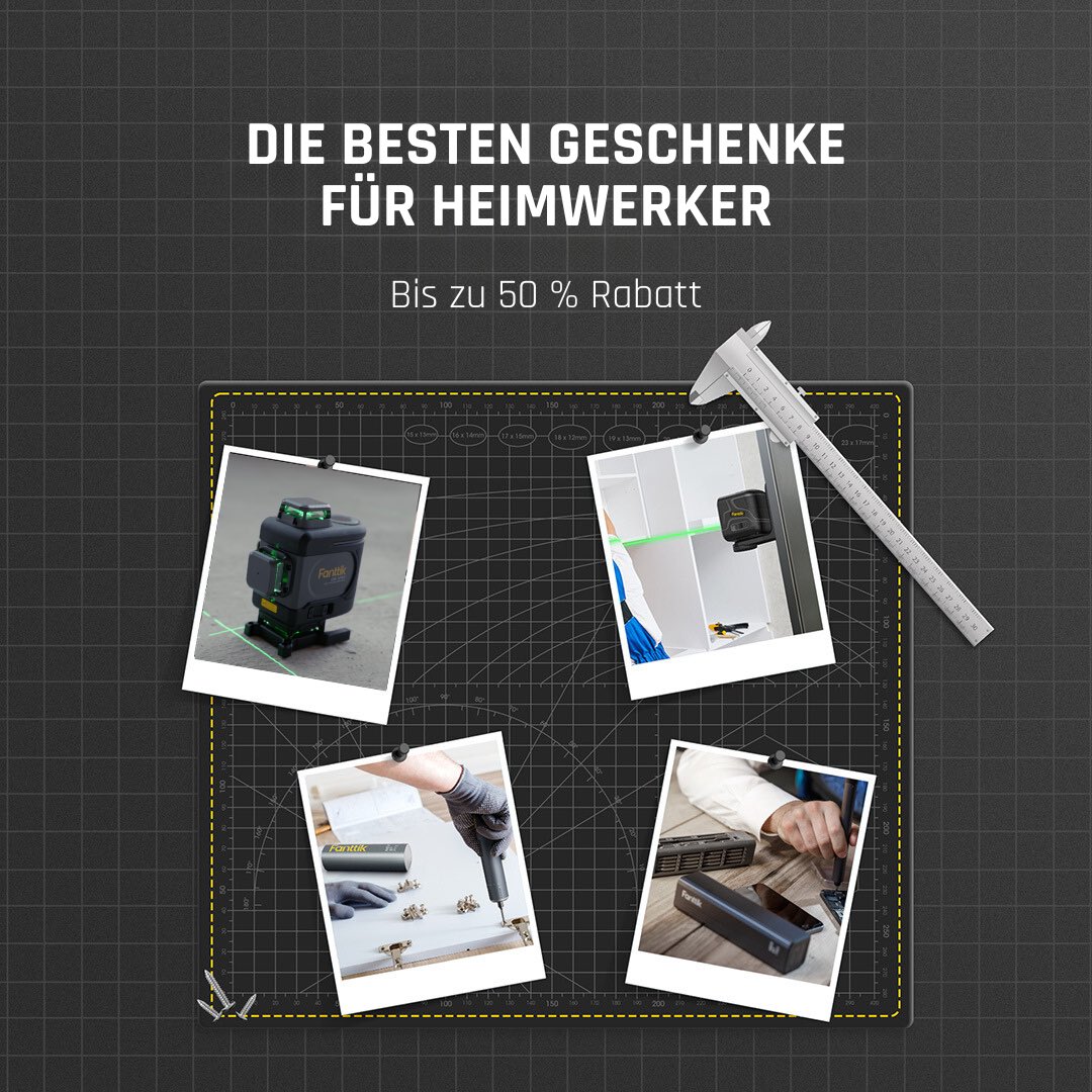 fanttik_de's tweet photo. Sind Sie ein Liebhaber aller Dinge, die handwerklich und kreativ sind? Dann MÜSSEN Sie sich Fanttik-Produkte ansehen, um die besten Geschenke zu finden, die Ihre Heimwerkerträume beflügeln! Erhalten Sie bis zu 50 % Rabatt während des Prime Early Access Sale vor dem 16. Juli! https://t.co/vUQf2Mq4fk
