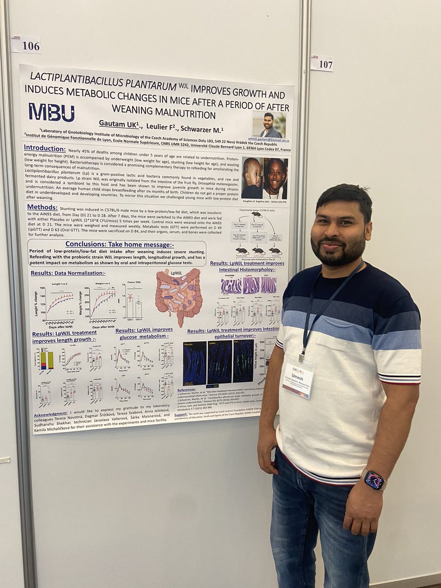 Umesh Gautam (@umegautam) on Twitter photo Please do visit poster 106 in Harlekin #ICMI2024 <a href="/socmucimm/">Society for Mucosal Immunology</a> <a href="/MucosalImmunol/">Mucosal Immunology</a> <a href="/czexpats/">Czexpats In Science</a> #Malnutrition #Probiotics #postnatalgrowth <a href="/Akademie_ved_CR/">Akademie věd ČR</a> Please do visit poster 106 in Harlekin #ICMI2024 <a href="/socmucimm/">Society for Mucosal Immunology</a> <a href="/MucosalImmunol/">Mucosal Immunology</a> <a href="/czexpats/">Czexpats In Science</a> #Malnutrition #Probiotics #postnatalgrowth <a href="/Akademie_ved_CR/">Akademie věd ČR</a>