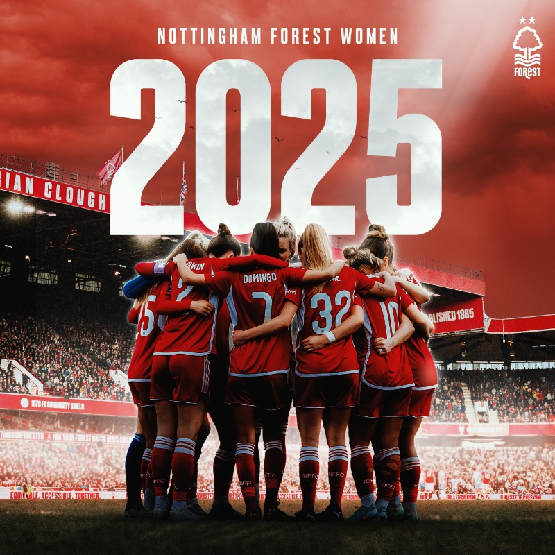 NFFCWomen's tweet photo. We are delighted to announce that Nottingham Forest Women are going full-time professional.

All 11 home league fixtures in 2024/25 will also be played at The City Ground, as part of Evangelos Marinakis' ambitious vision for women's sport 🙌
