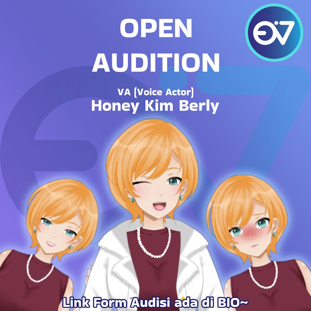 EternityVirtual's tweet image. [ OPEN AUDITION ]
Dicari VA untuk karakter kesayangan kita semua Honey Kimberly
untuk syarat dan ketentuan bisa dilihat pada link dibawah ini
#vtuber #vtuberid #eternityvirtual

docs.google.com/forms/d/e/1FAI…