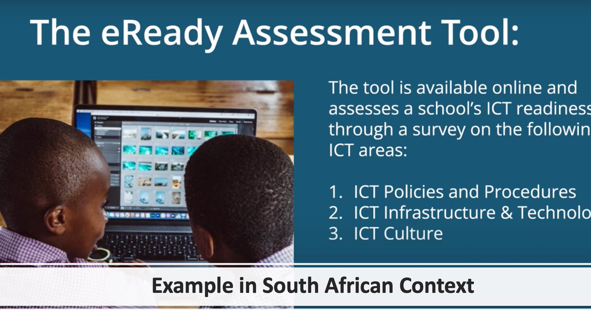 <a href="/DarellevGr/">Darelle van Greunen</a> The effective use of data is instrumental in supporting and enhancing ICT readiness in education.