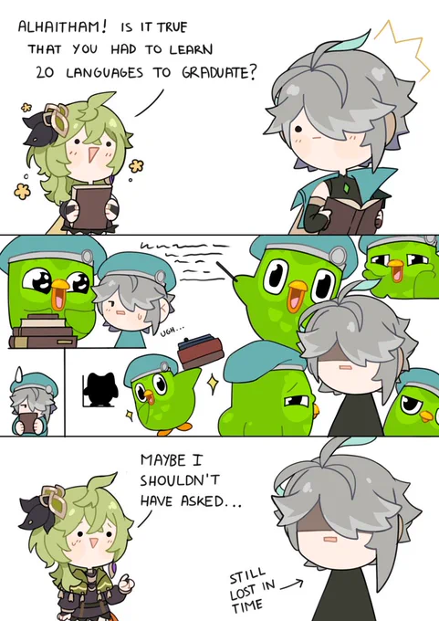 20 languages
#GenshinXDuolingo #genshincomic 
