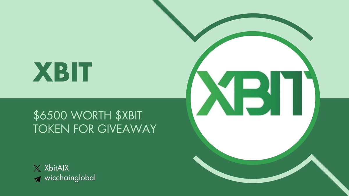CRYPTO FINANCE || AMA + GIVEAWAY (@crypt0_finance) on Twitter photo 🥳 XBITAIX x CRYPTO FINANCE #FCFS #Airdrop
🏆 Prize Pool » $6500 worth $XBIT Token ( #RANDOM #TOP )
To Enter :-
✅Follow <a href="/CRYPT0_FINANCE/">CRYPTO FINANCE || AMA + GIVEAWAY</a>
✅ RT & Tag 3 Friends
✅ Complete #Gleam ⤵️
gleam.io/dcVkx/crypto-f…
#Airdrop #Giveaway #Crypto #IDO #Solana #Memecoin #FCFS #BNB 🥳 XBITAIX x CRYPTO FINANCE #FCFS #Airdrop
🏆 Prize Pool » $6500 worth $XBIT Token ( #RANDOM #TOP )
To Enter :-
✅Follow <a href="/CRYPT0_FINANCE/">CRYPTO FINANCE || AMA + GIVEAWAY</a>
✅ RT & Tag 3 Friends
✅ Complete #Gleam ⤵️
gleam.io/dcVkx/crypto-f…
#Airdrop #Giveaway #Crypto #IDO #Solana #Memecoin #FCFS #BNB