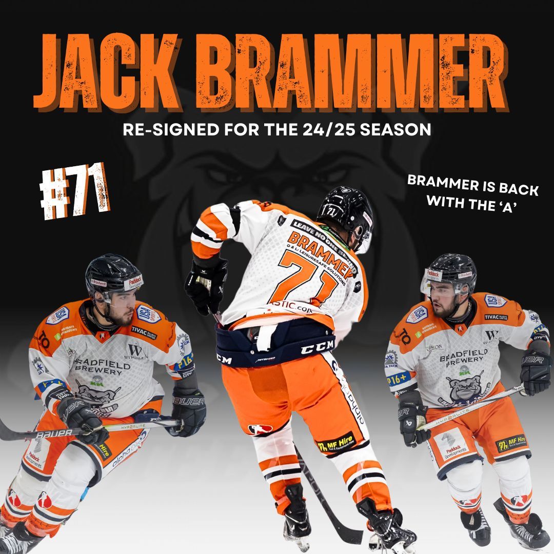 Jack Brammer is back with the Steeldogs for the 24/25 season 🐶🏒  

And this time, with the addition of the 'A' to his jersey 🤩 

Read more ▶️  buff.ly/4cvqqmt 

#SteeldogsHockey