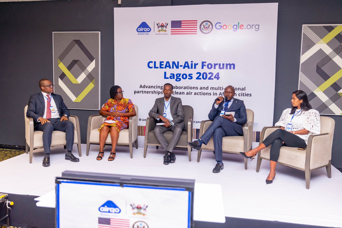AirQoProject's tweet photo. Thank you for joining us yesterday for Day 1 of the #CleanAirForumLagos. 

We had insightful policy and journalist-scientist dialogue sessions. 

In case you missed it, read the highlights here>https://t.co/UtV2Y99bbw https://t.co/fpBcrPi2Fz