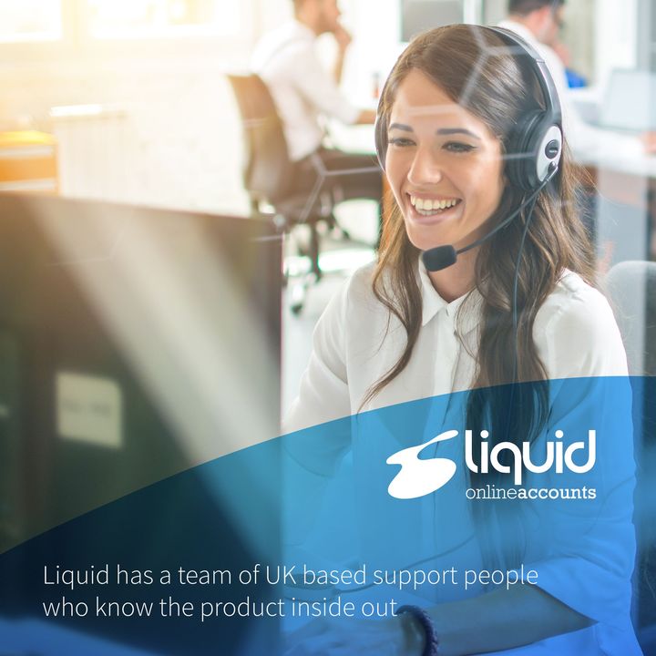 liquidaccounts's tweet image. A great accounting application is important, but without good quality support its effectiveness is restricted. Liquid has a team of UK based support people who know the product inside out. #liquidonlineaccounts #liquidaccounts #cloudcomputingsoftware