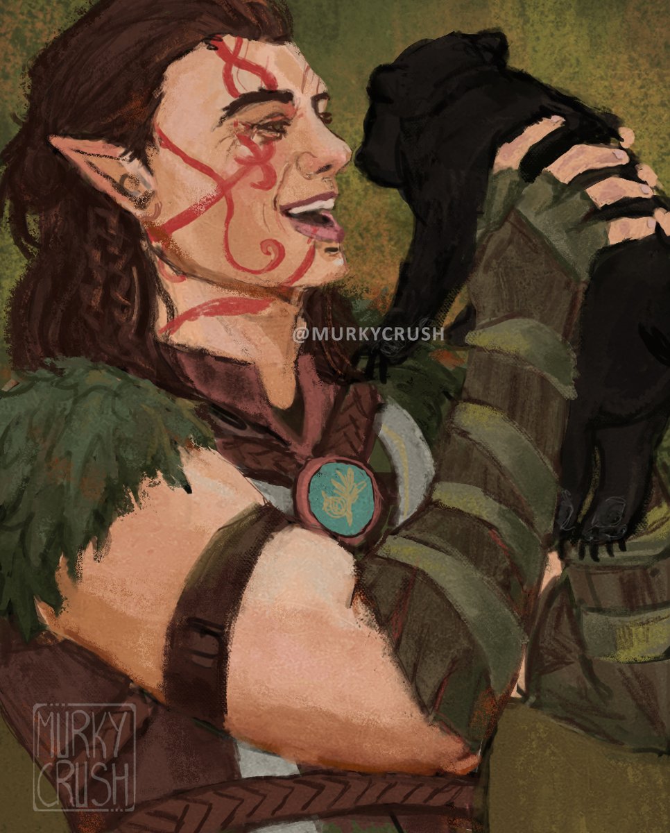 murkycrush's tweet photo. Two big ol' softies ❤️
#bg3 #BaldursGate3 #halsin #zevlor #fanart https://t.co/OT2FzTjuJl