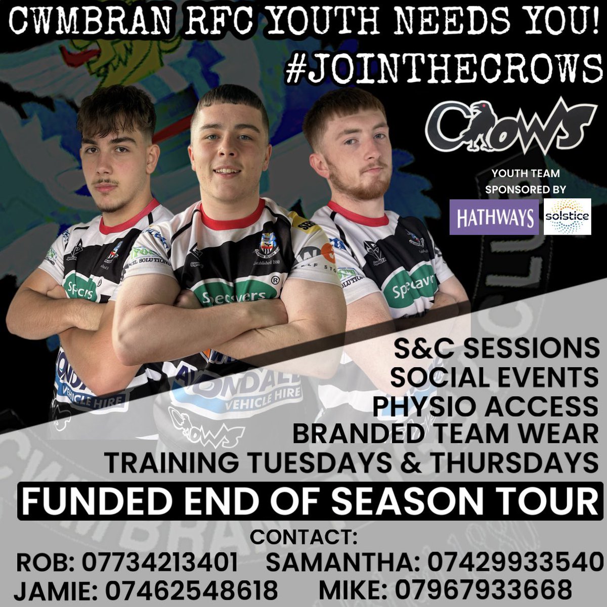 If your interested, please get in touch #crows