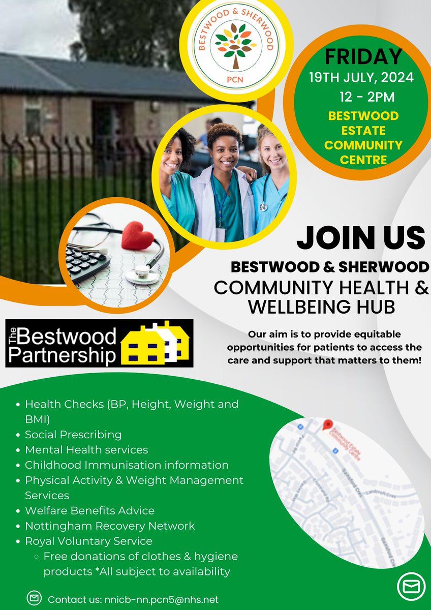 Bestwood & Sherwood Primary Care Network tweet media