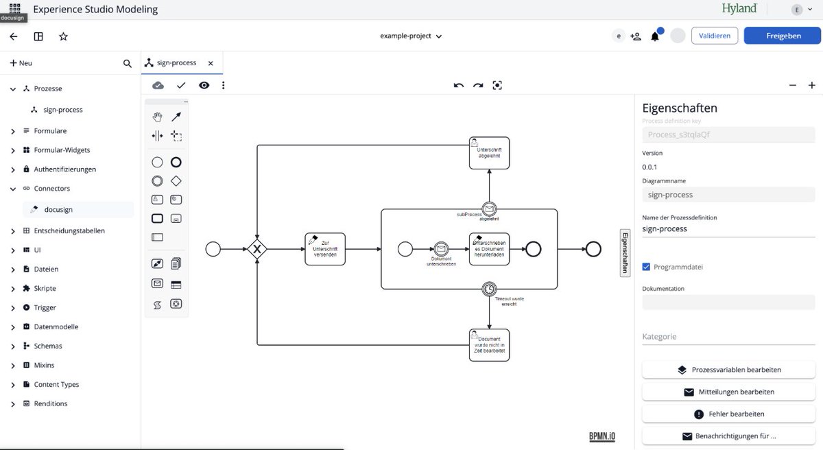 Hx Automate von <a href="/Hyland/">Hyland</a> ist am Start. Es bietet KI-gestützte, Low-Code und Content-gesteuerte End-to-End-Prozessautomatisierung. Außerdem gibt es Updates für die Alfresco- und Nuxeo-Plattformen sowie für weitere Content-Lösungen. ecmguide.de/news/updates-v…