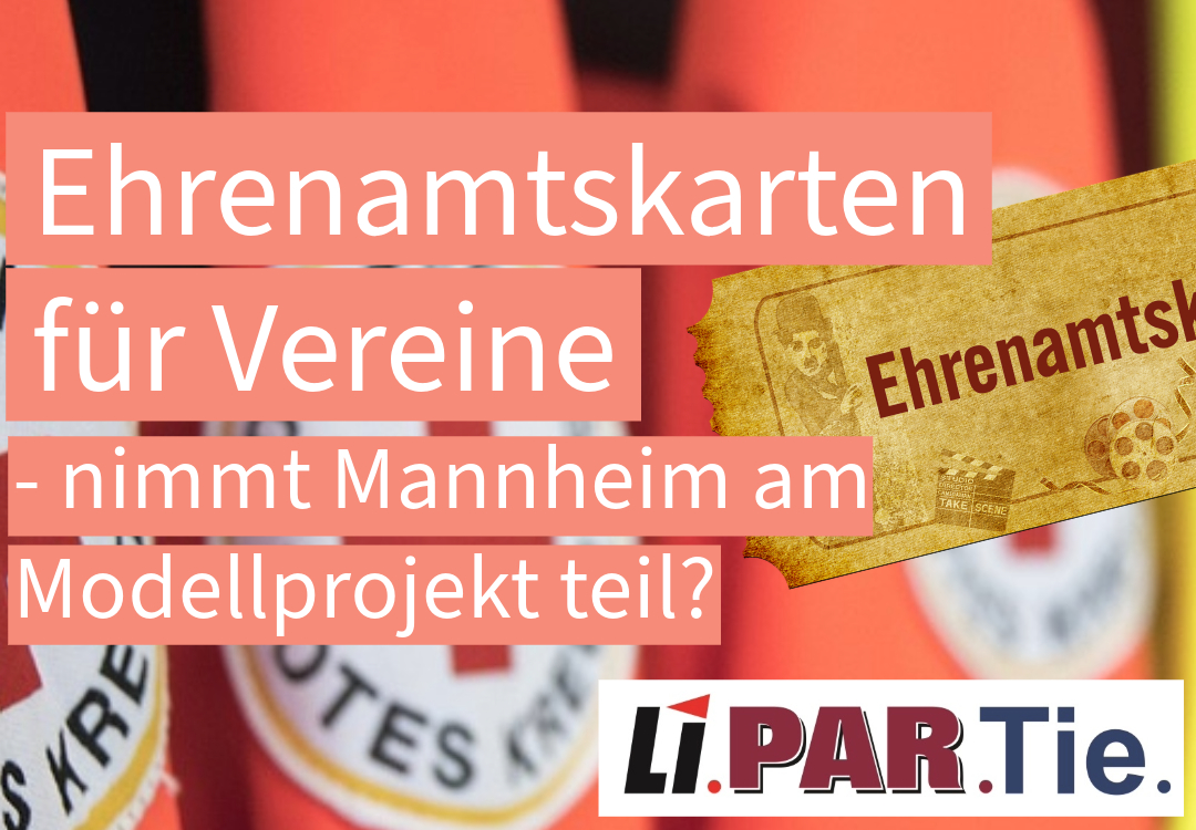 LIPARTie2's tweet photo. Wir haben eine Anfrage im GR #Mannheim gestellt, ob die Stadt das Modellprojekt #BadenWürttemberg für Ehrenamtskarten an Aktive in Vereinen etc. einführen will. Damit wird das gesellschaftliche Engagement im #Ehrenamt gewürdigt und belohnt.
https://t.co/1K8mnxfbIe https://t.co/0p6Bk8eHaR