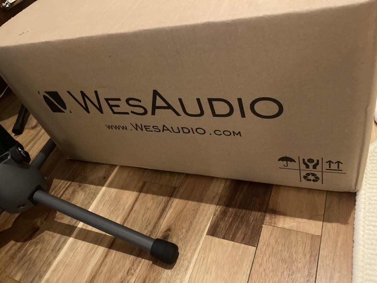 niroku_smtk's tweet photo. 来たッ‼️
#WesAudio
#ngbuscomp https://t.co/90zjiAwN73