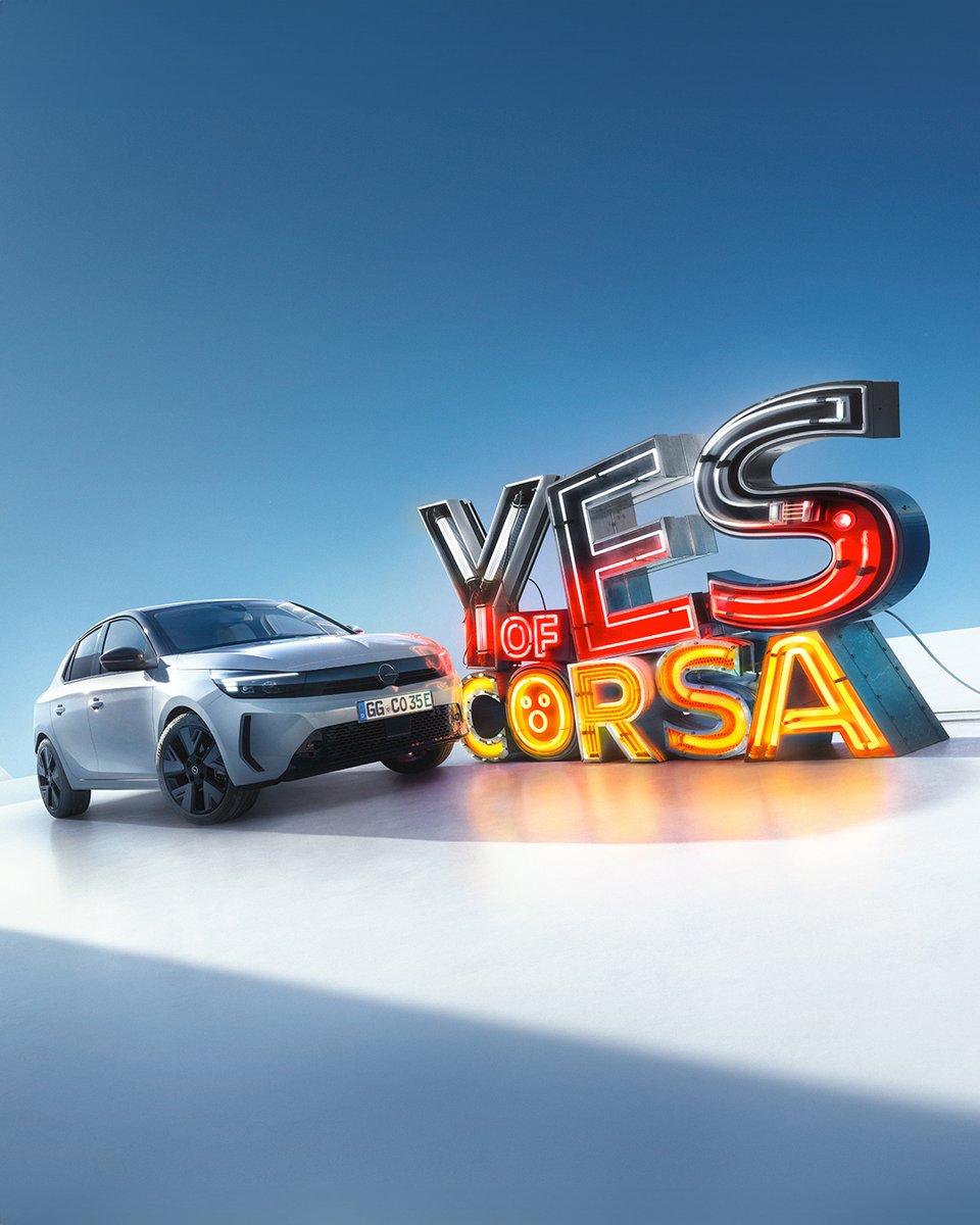Opel's tweet image. Oops!... I did It again! 
Is the Corsa the best-selling small car in 🇩🇪 (first half of 2024)? #YesOfCorsa
Does the #OpelCorsa lead the segment of battery-electric small cars? #YesOfCorsa

Here are the details: s.opel.com/q7ywfb