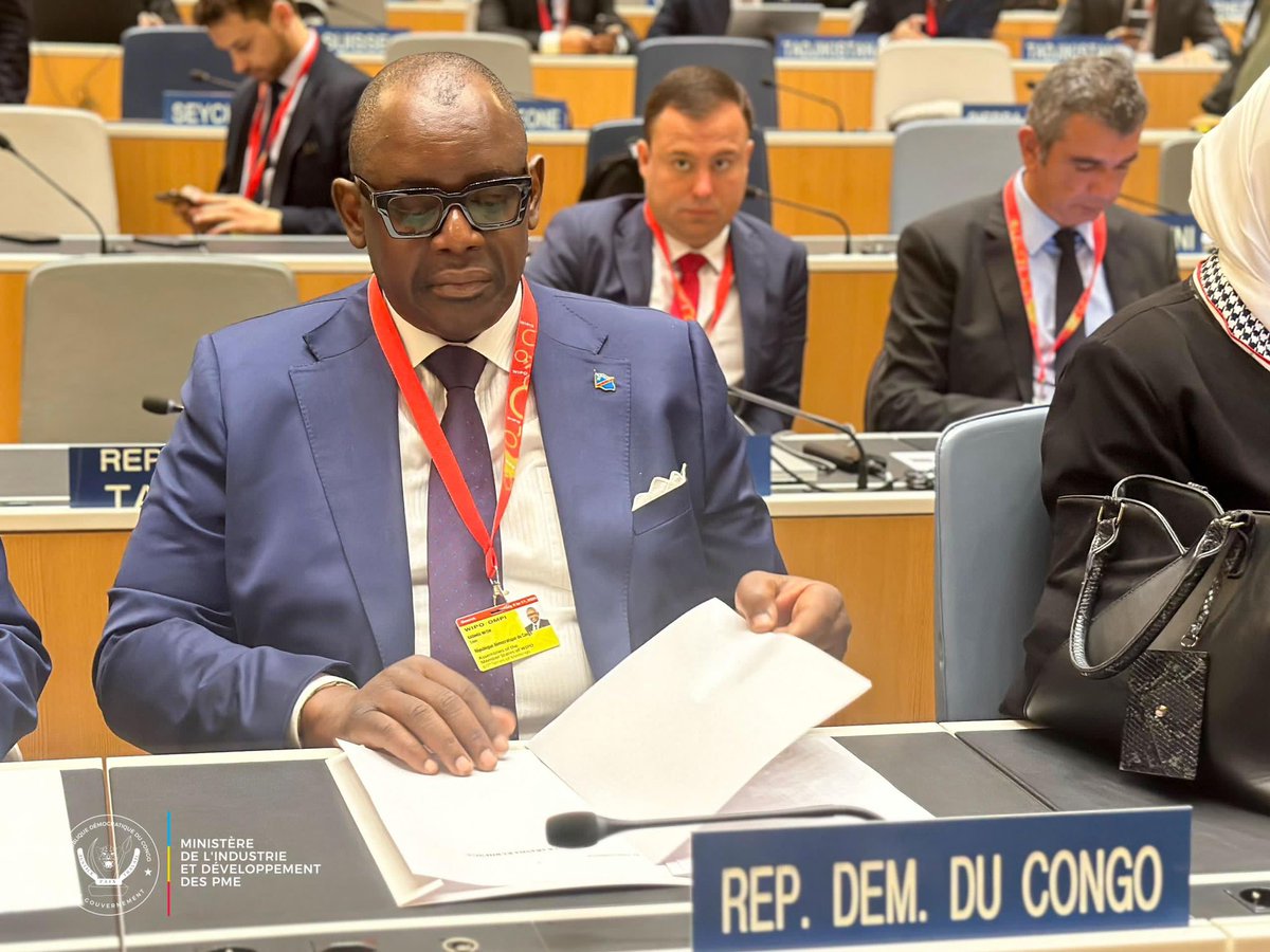LouisWKabamba's tweet photo. #RDC Je participe, en ce moment, à l’ouverture de la 65e série des Assemblées des États membres de l’Organisation Mondiale de la Propriété Intellectuelle ( OMPI ) à Genève,

> Part 1 https://t.co/L73l5lubrY