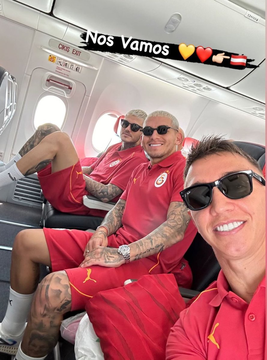 Avusturya kampı yolculuğu başladı. 💛♥️