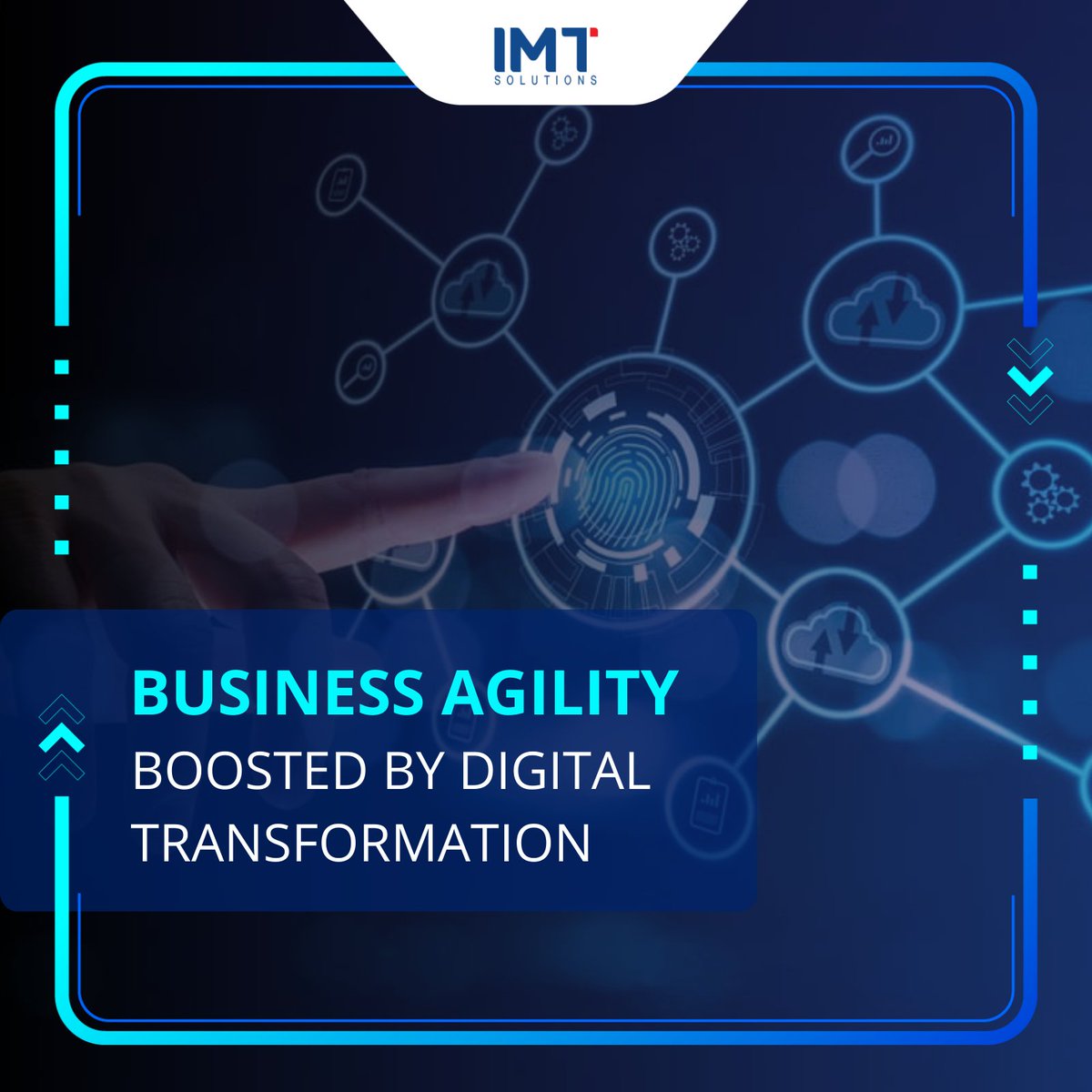 imtsolutions's tweet photo. #Digital transformation significantly boost #business agility! By streamlining processes, enhancing data-driven decision-making, and fostering a culture of continuous improvement, this enables faster responses to market changes and customer needs, driving competitiveness. https://t.co/r2plNw9kQ6