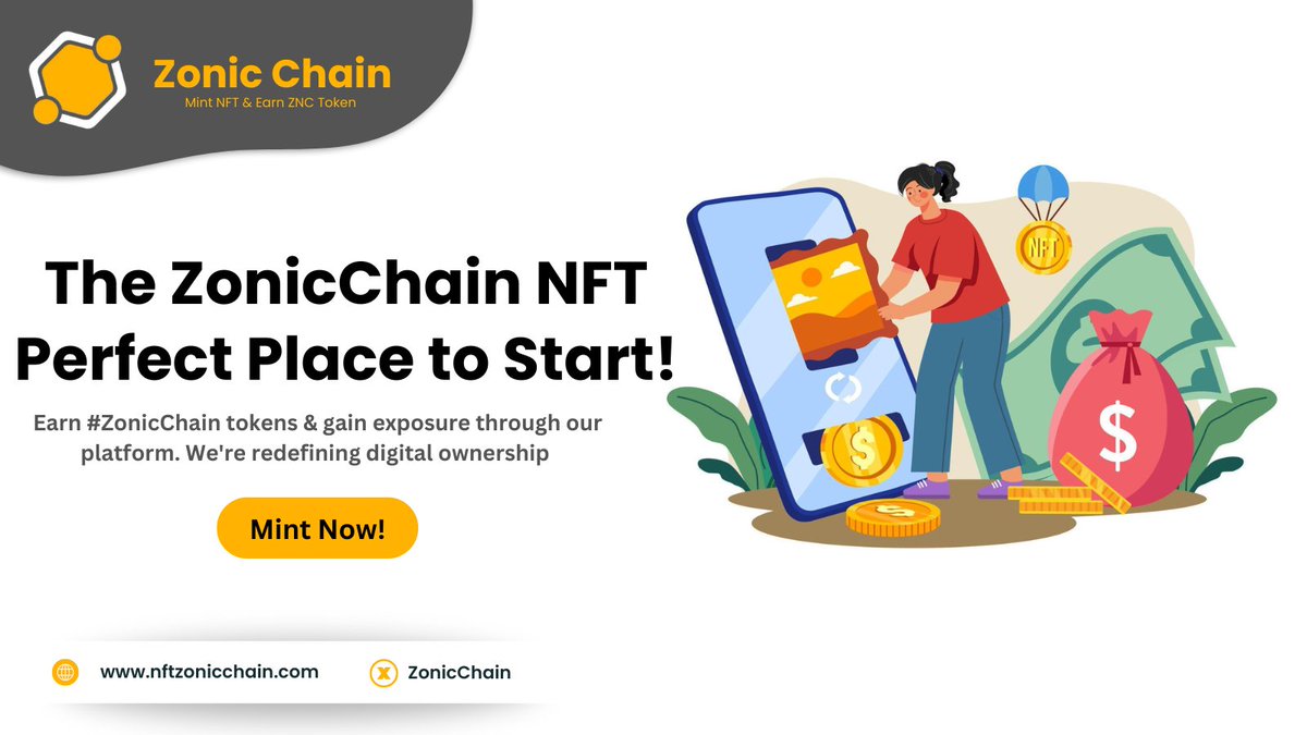 New to #NFTs? The ZonicChain NFT Collection is the perfect place to start!  We offer stunning art, a supportive community, &amp; valuable rewards.  Learn about #ZonicChain tokens, #airdrops &amp; exclusive benefits while owning a piece of the future!  #NFTProject #OGPass #Airdrop