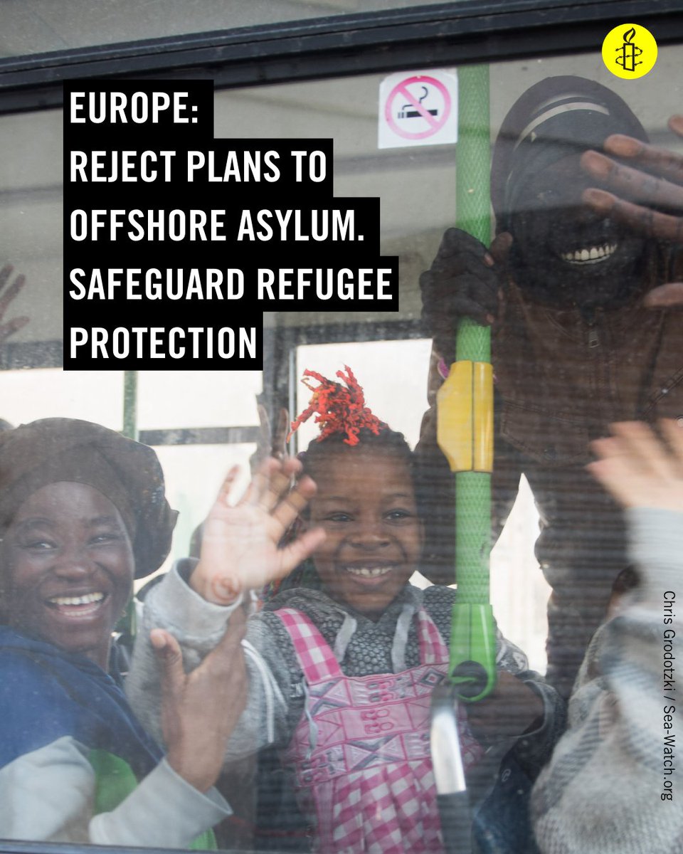 Today, together with over 90 NGOs <a href="/amnesty/">Amnesty International</a> is urging the #EU and its member states to safeguard the right to #asylum in Europe and uphold their international obligations and the rule of law.

READ👉amnesty.org/en/latest/pres…