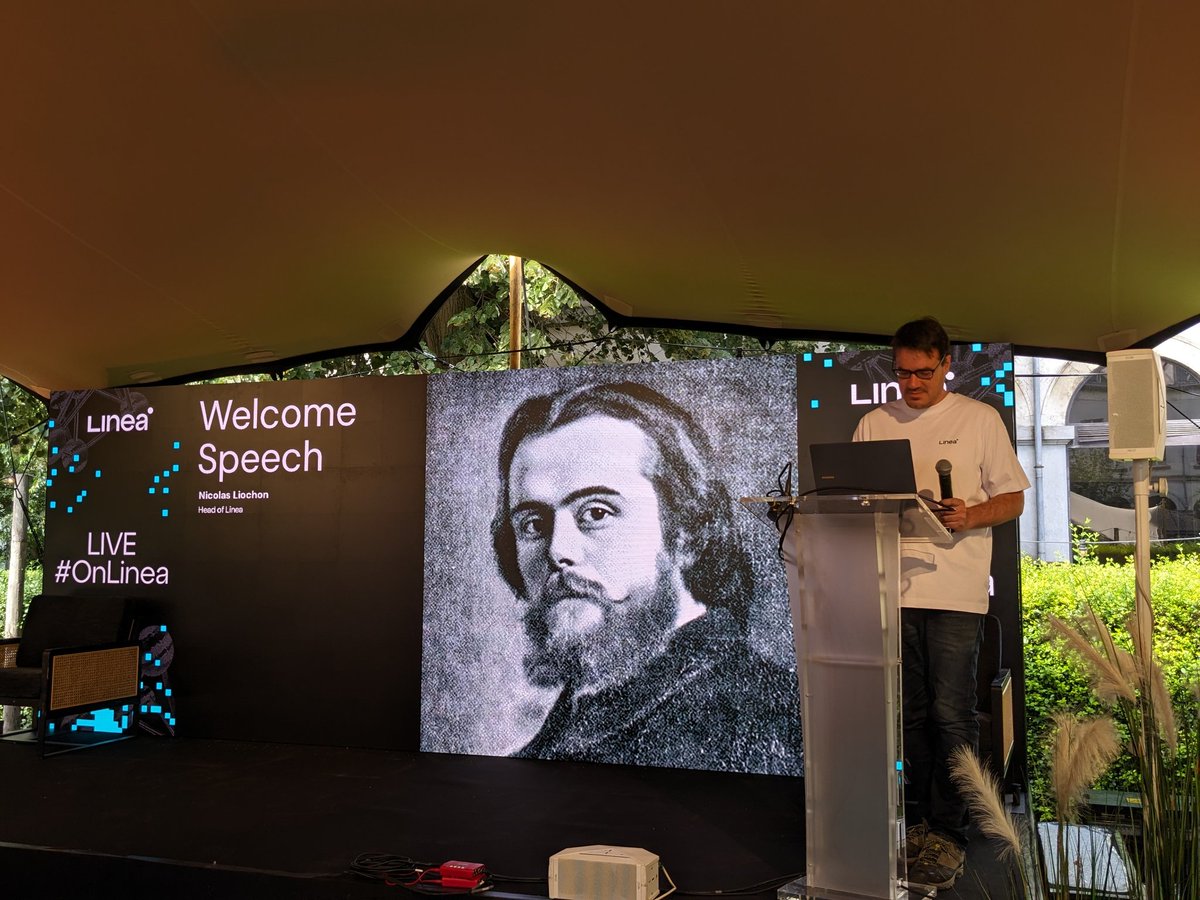 LineaBuild's tweet image. Live #OnLinea is live with @nkeywal!
Join us now in the smaller tent at the Grand Hospice โจ