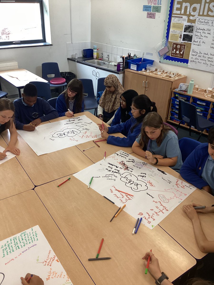 glenfromep's tweet photo. #JuniperClass are working collaboratively to generate lots of different ideas for our narratives before we plan π¬π #year6 #writing https://t.co/YJEavTcgfl