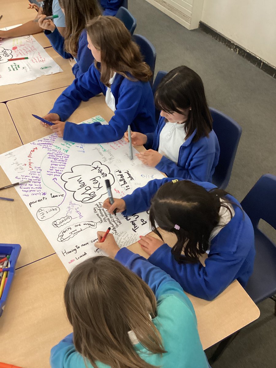 glenfromep's tweet photo. #JuniperClass are working collaboratively to generate lots of different ideas for our narratives before we plan π¬π #year6 #writing https://t.co/YJEavTcgfl