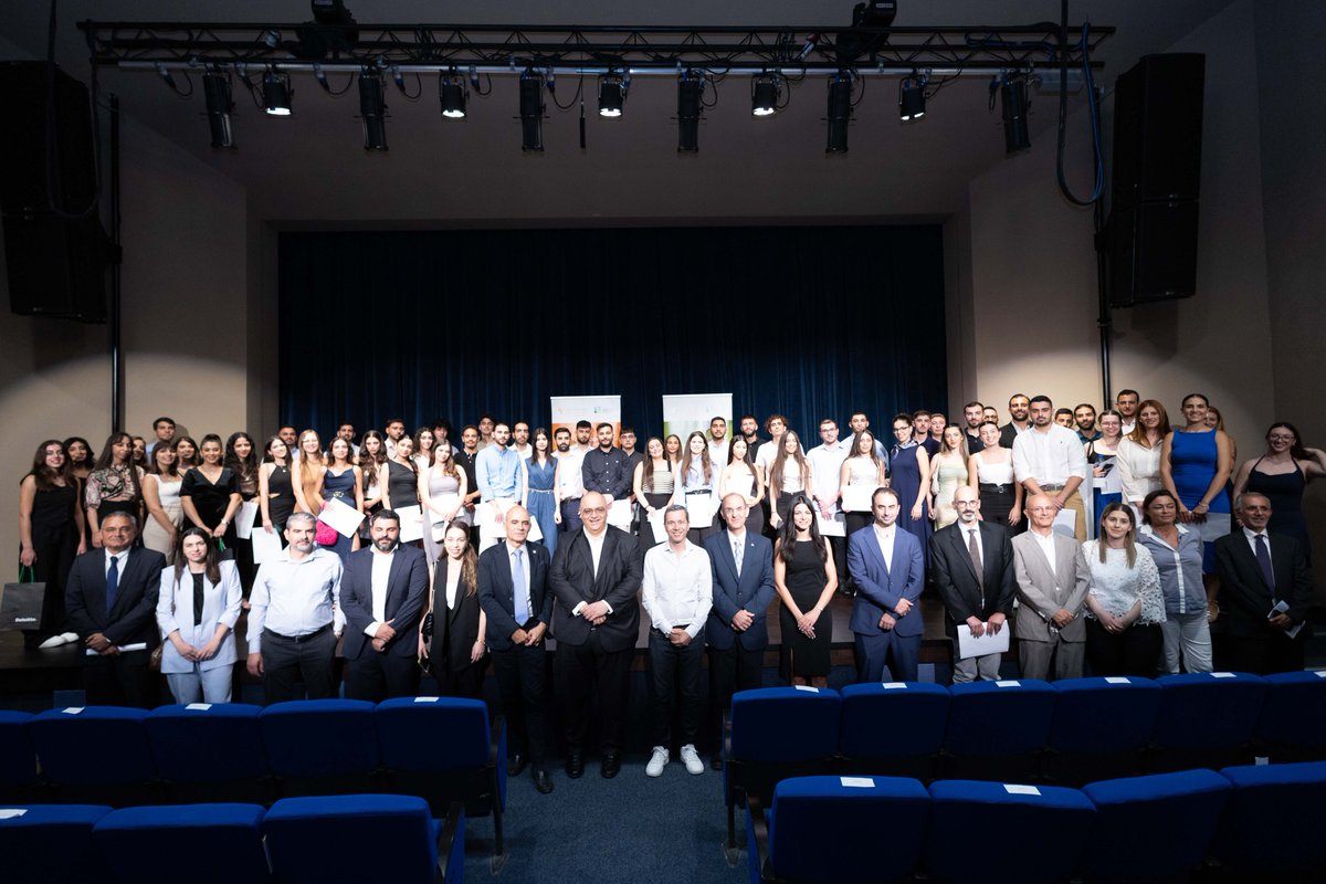 UCY_FEM's tweet photo. Last week, our school's awards ceremony celebrated our students' successes and efforts. 🎉 

👏🏻 Congratulations to all our top performers! 🌟

Thanks to our sponsors for their support. 🙏🏻

As this academic year ends, we wish everyone a happy summer and a well-deserved rest! ☀️🏖️ https://t.co/G863ftYatF