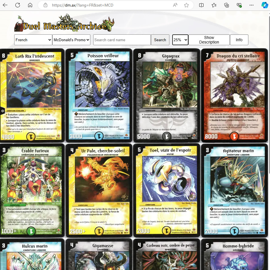 Duel Masters Archive tweet media