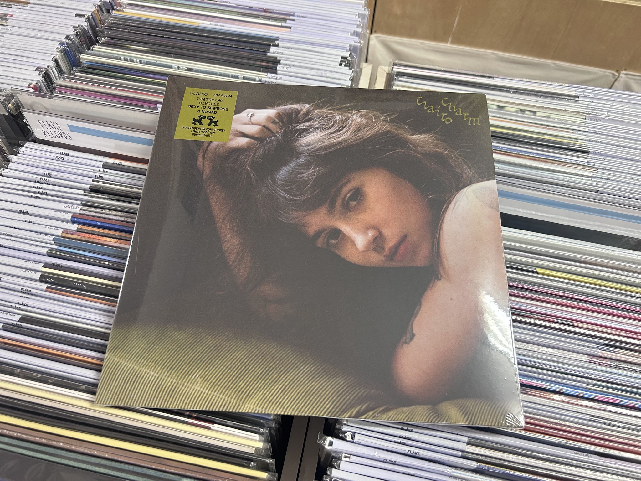 Clairo クレイロ Charm ブルーマーブル盤 LP アナログレコード